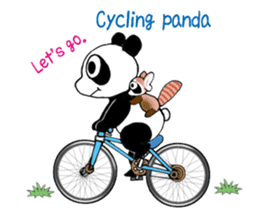 PANDA and panda sticker #1828219