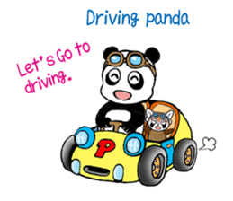 PANDA and panda sticker #1828220