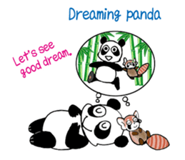 PANDA and panda sticker #1828221