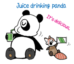 PANDA and panda sticker #1828222