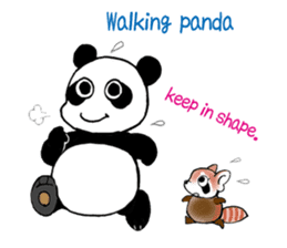 PANDA and panda sticker #1828224
