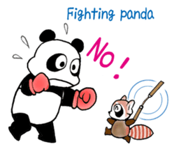 PANDA and panda sticker #1828225