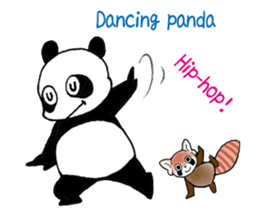 PANDA and panda sticker #1828226