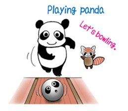 PANDA and panda sticker #1828227