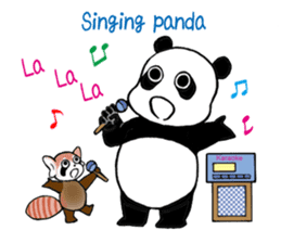 PANDA and panda sticker #1828228