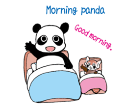 PANDA and panda sticker #1828230