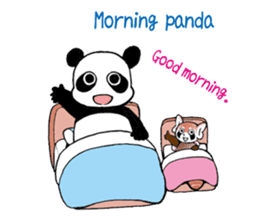 PANDA and panda sticker #1828230
