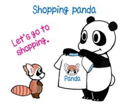 PANDA and panda sticker #1828231