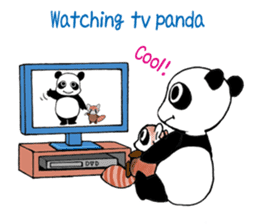 PANDA and panda sticker #1828233