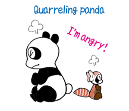 PANDA and panda sticker #1828234