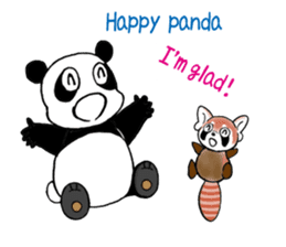PANDA and panda sticker #1828236