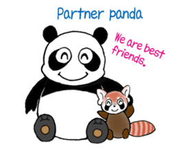 PANDA and panda sticker #1828237