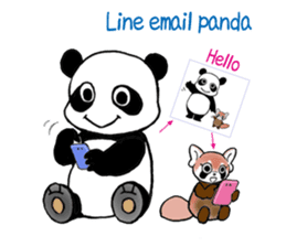 PANDA and panda sticker #1828238