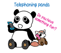 PANDA and panda sticker #1828239