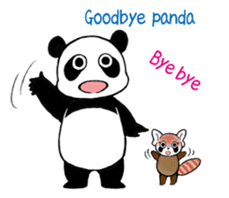 PANDA and panda sticker #1828240