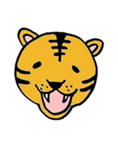 Tiger's Sticker sticker #1829112
