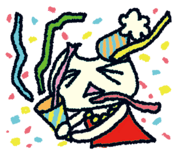 Cute cat girl sticker #1829600