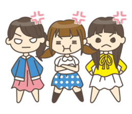 Koke_Sisters Sticker sticker #1830823