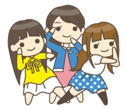 Koke_Sisters Sticker sticker #1830824