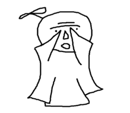 Paper doll sticker #1831083