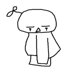 Paper doll sticker #1831107