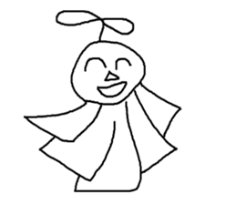 Paper doll sticker #1831108