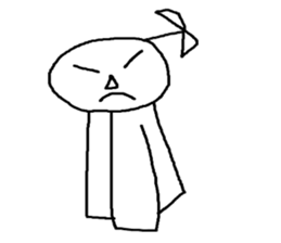 Paper doll sticker #1831114