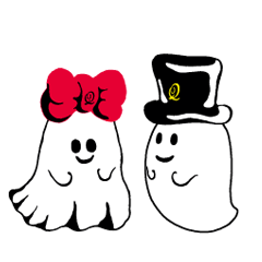 The daily life of charming Q-pot.Ghosts!