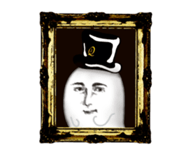 The daily life of charming Q-pot.Ghosts! sticker #1831164