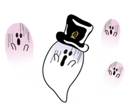 The daily life of charming Q-pot.Ghosts! sticker #1831168