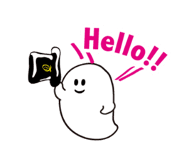 The daily life of charming Q-pot.Ghosts! sticker #1831179