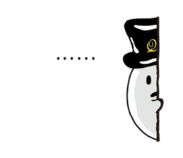 The daily life of charming Q-pot.Ghosts! sticker #1831184