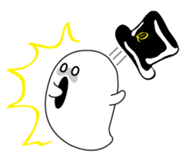 The daily life of charming Q-pot.Ghosts! sticker #1831185