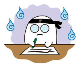 The daily life of charming Q-pot.Ghosts! sticker #1831189