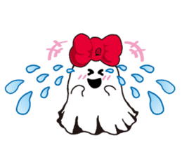 The daily life of charming Q-pot.Ghosts! sticker #1831200