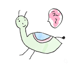Snailworm sticker #1831300