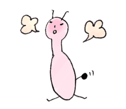 Snailworm sticker #1831307
