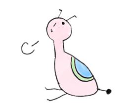 Snailworm sticker #1831311