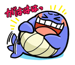 The OSSAN Whale sticker #1831521