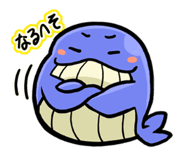 The OSSAN Whale sticker #1831524