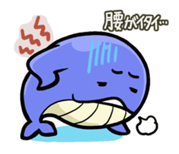 The OSSAN Whale sticker #1831526