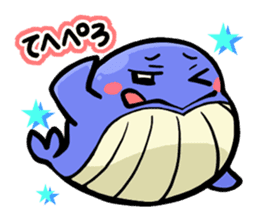 The OSSAN Whale sticker #1831527