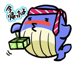 The OSSAN Whale sticker #1831530