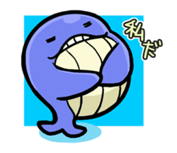 The OSSAN Whale sticker #1831539