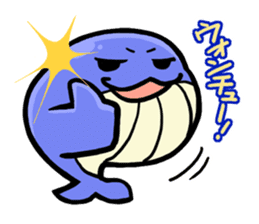 The OSSAN Whale sticker #1831541