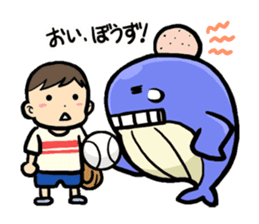 The OSSAN Whale sticker #1831542