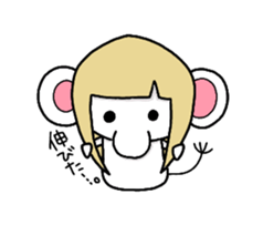 elephant, pi-chan sticker #1832293