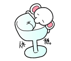 elephant, pi-chan sticker #1832296