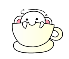 elephant, pi-chan sticker #1832297