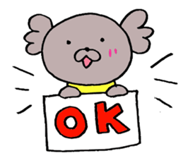 KoaPooh.Sticker frequently used everyday sticker #1833921